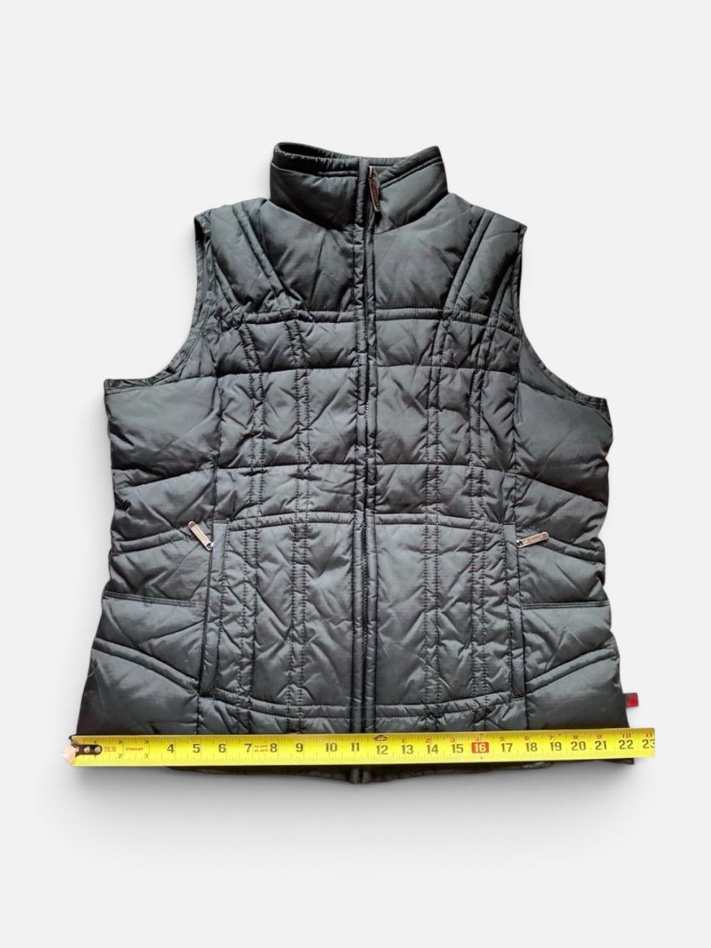 Black Quilted Puffer Vest